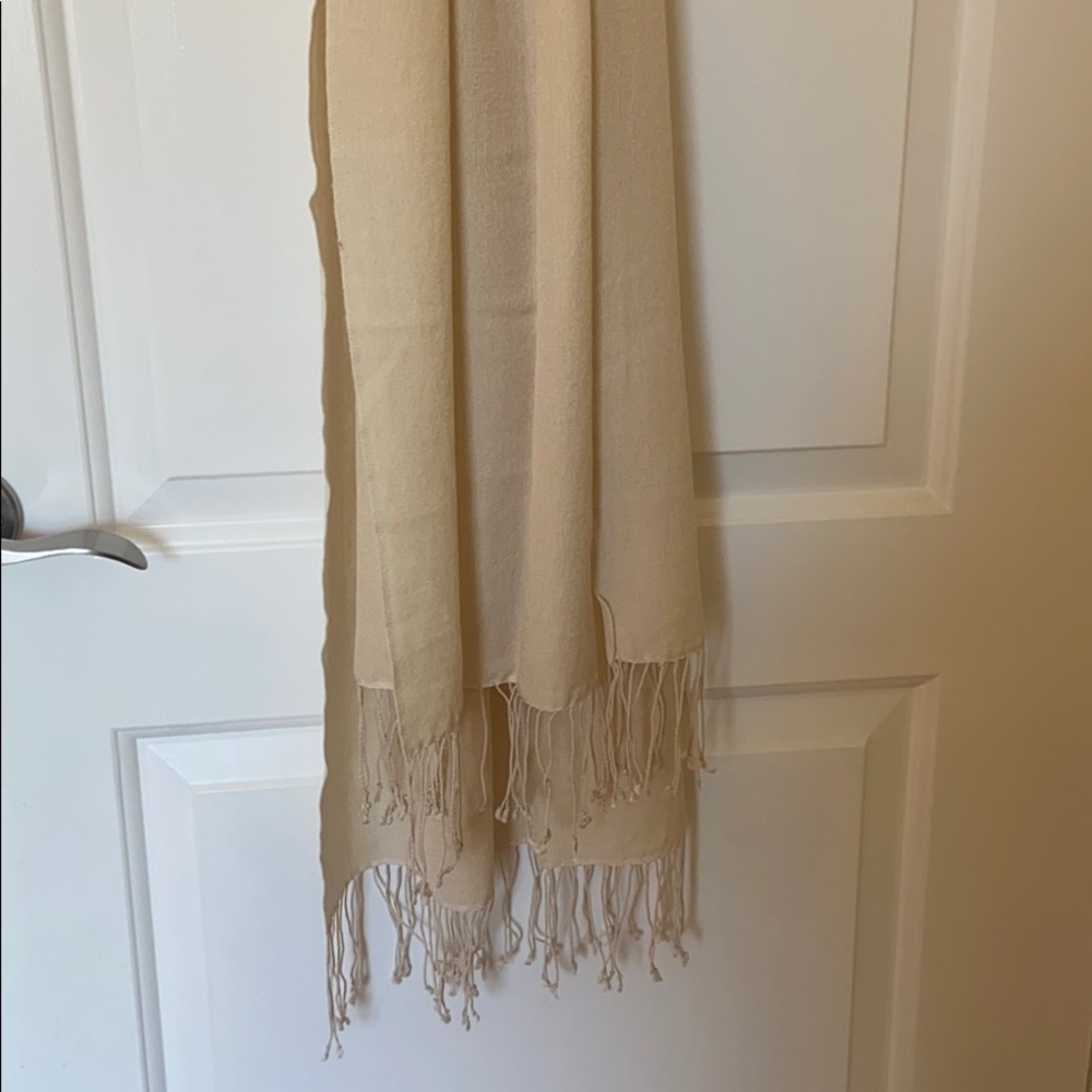 Cream Pashmina